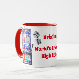 Caneca Canhão de Máquina de Ranhura de Alto Cilindro