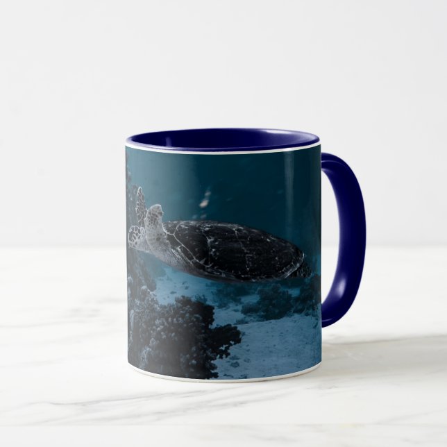Caneca Canhão de Tartaruga do Mar - Víblias de Deep Dive  (Frente Esquerda)