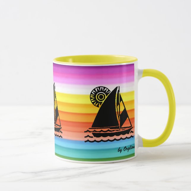 Caneca Canhão de veleiro (Direita)