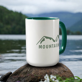 Caneca Canhão Verde Montanhas