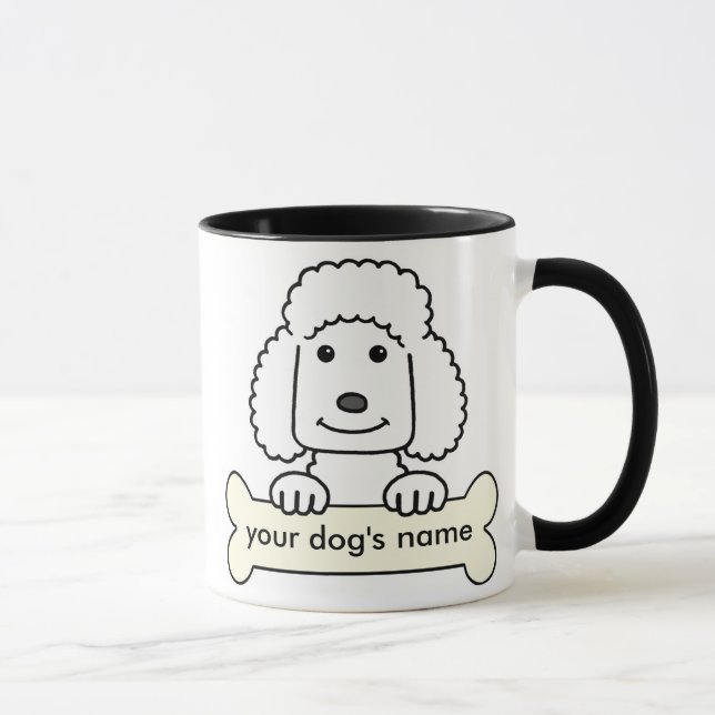 Caneca Caniche personalizada (Direita)