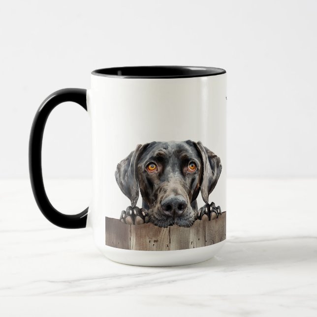 Caneca Canino de Ponta Alemão Curto (Esquerda)