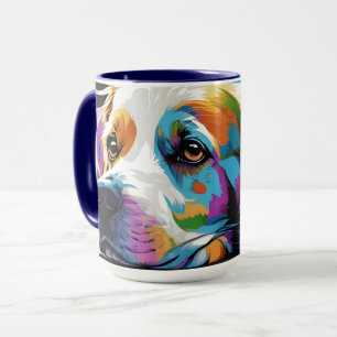 Caneca Canino Pop Art Mug