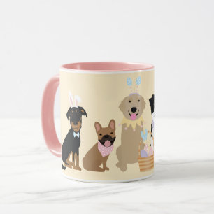 Caneca Caninos felzs pascoa