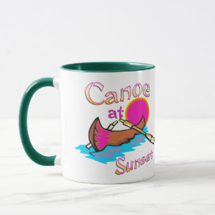 Caneca Canoa de acampamento