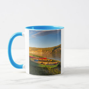 Caneca Canoagem ao Longo das Falésias Brancas do Missouri