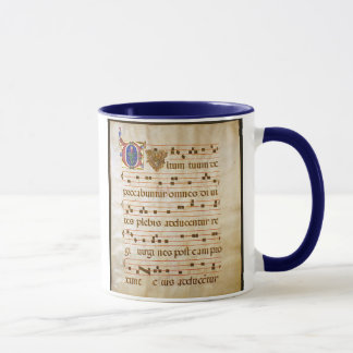Caneca canto manuscript.jpg, canto gregoriano: , O "cu…