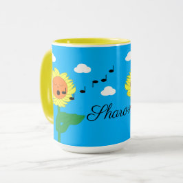 Caneca Cantor de Girassóis