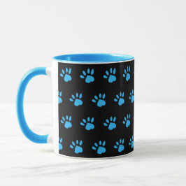 Caneca Canw Print Mug (Preto e Azul)