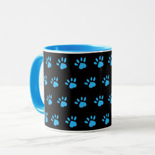 Caneca Canw Print Mug (Preto e Azul)