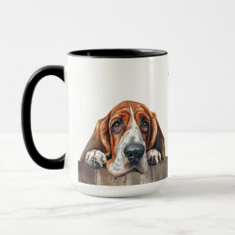 Caneca Cão Cachorro Basset