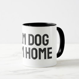 Caneca Cão Calmo Lar Calmo – Donos de Cães Minimamente Co