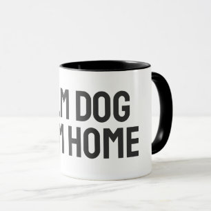 Caneca Cão Calmo Lar Calmo – Donos de Cães Minimamente Co