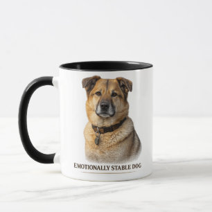Caneca Cão Chinook Emocionalmente Estável
