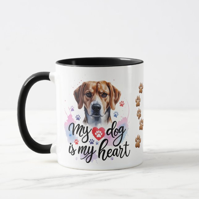 Caneca Cão-d-água - Combo-Mug (15 oz) (Esquerda)