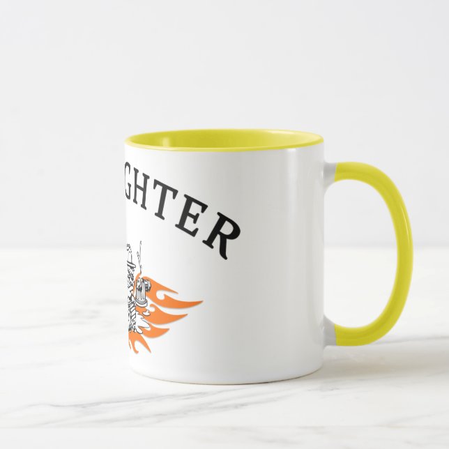 Caneca Cão de Bull do sapador-bombeiro resistente (Direita)