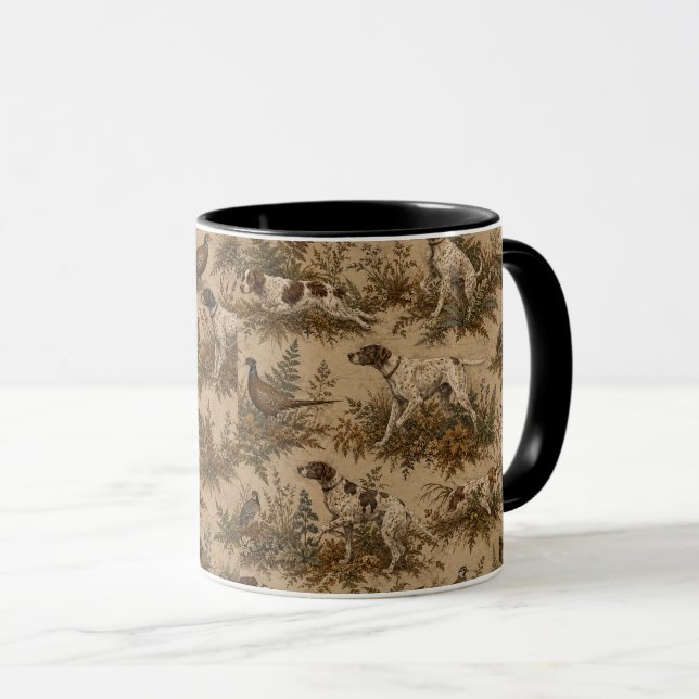 Caneca Cão de caça (Frente Esquerda)