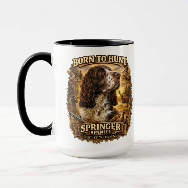 Caneca Cão de Caça English Springer Spaniel (Esquerda)