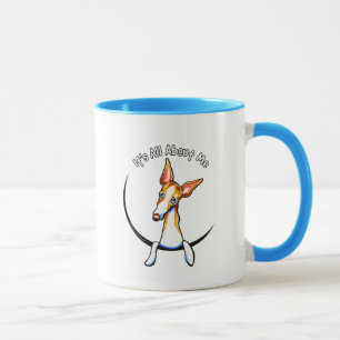 Caneca Cão de Ibizan seu toda aproximadamente mim IAAM