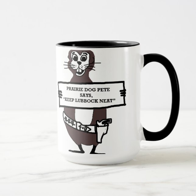 Caneca Cão de pradaria Pete (Direita)