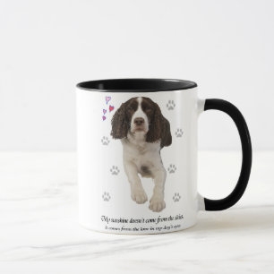 Caneca Cão do Spaniel de Springer inglês