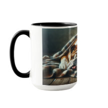 cão e gato dormindo juntos.