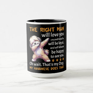 Caneca Cão Engraçado Havanês