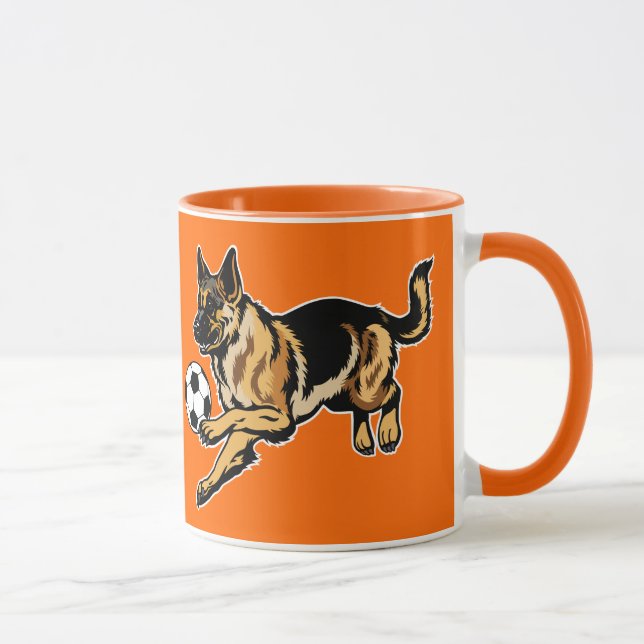 Caneca cão german shepherd (Direita)