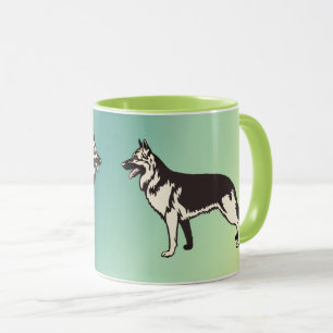 Caneca Cão german shepherd
