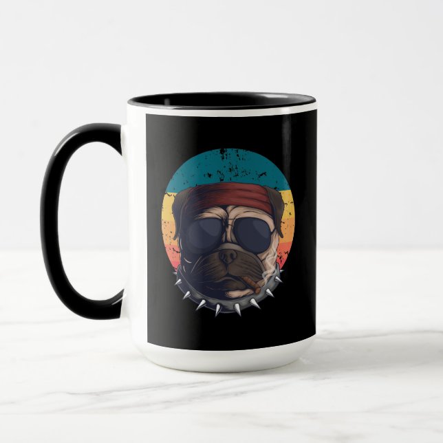 Caneca Cão Lover Pug Mug (Esquerda)