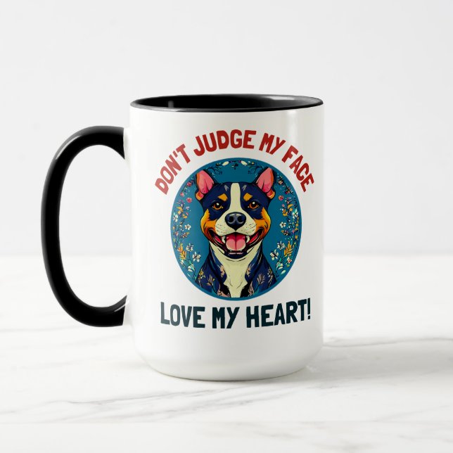Caneca Cão Pitbull (Esquerda)