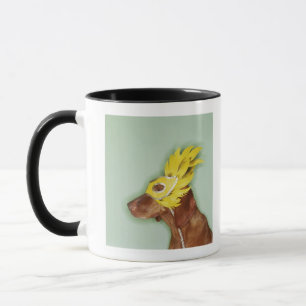 Caneca Cão que veste a máscara
