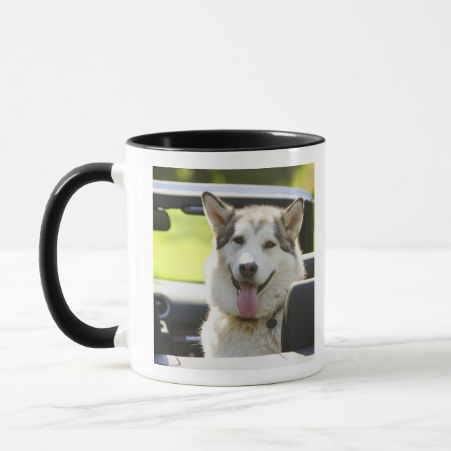 Caneca Cão ronco do convertible (Esquerda)