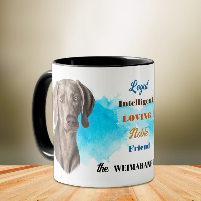 Caneca Cão Weimaraner Amigo Leal (Criador carregado)