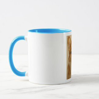 Caneca cãozinho, cor do céu
