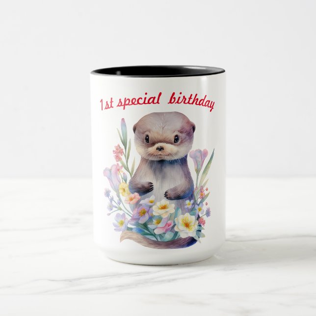 Caneca Cãozinho de aniversário especial de 1rua (Centro)