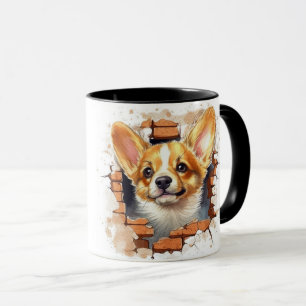 Caneca Cãozinho de Corgi