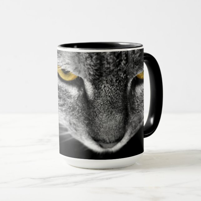 Caneca Capa de gato (Frente Esquerda)