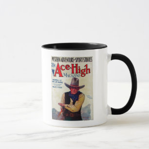 Caneca Capa de revista alta do ás