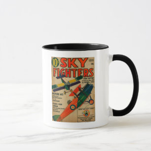 Caneca Capa de revista dos lutadores do céu