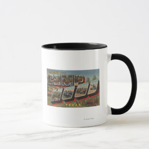 Caneca Capa do acampamento, Texas - grandes cenas da