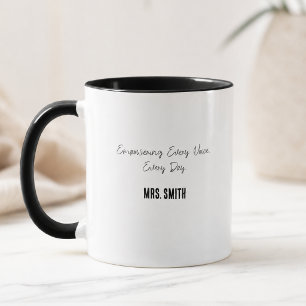 Caneca Capacitando Todas as Vozes Todos os Dias Educação