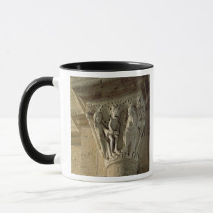 Caneca Capital de coluna, descrevendo a rua Benedict a de