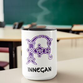 Caneca Capital Decorativo do Nó Celta do século XVI F