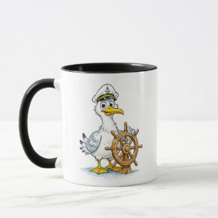 Caneca Capitão de Navio Quadrinho da Gaivota