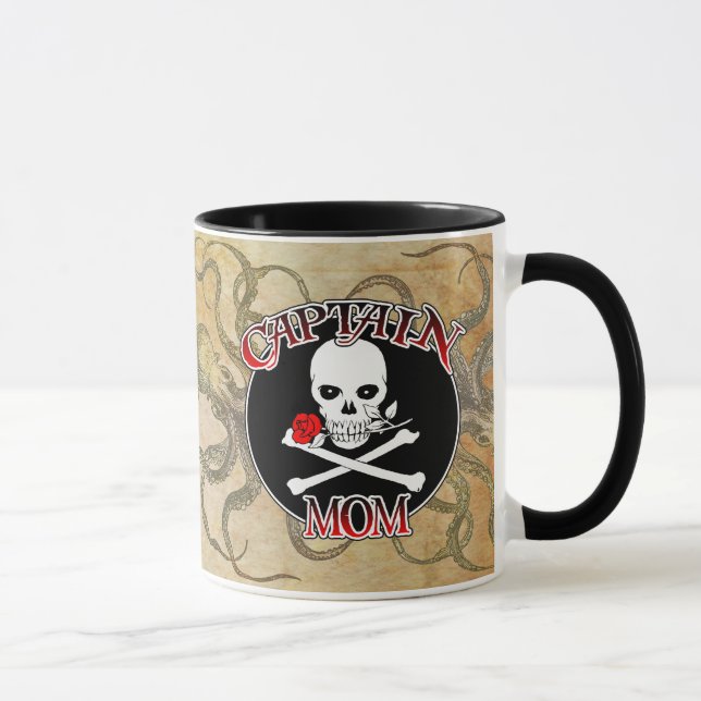 Caneca Capitão Mãe - Embalada por Deep (Direita)
