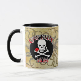 Caneca Capitão Mãe - Embalada por Deep