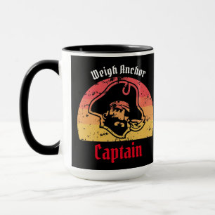 Caneca Capitão Mug de Navio Pirata