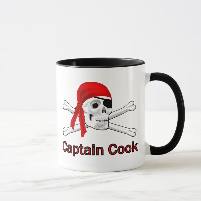 Caneca Capitão Pirata Cook Mugs (Direita)