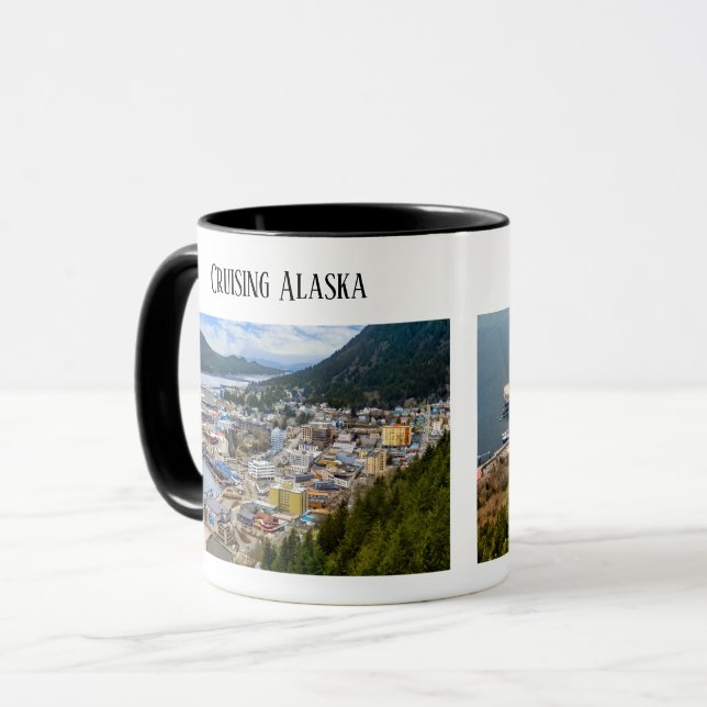 Caneca Capitólio Estadual do Alasca, Juneau (Frente Esquerda)